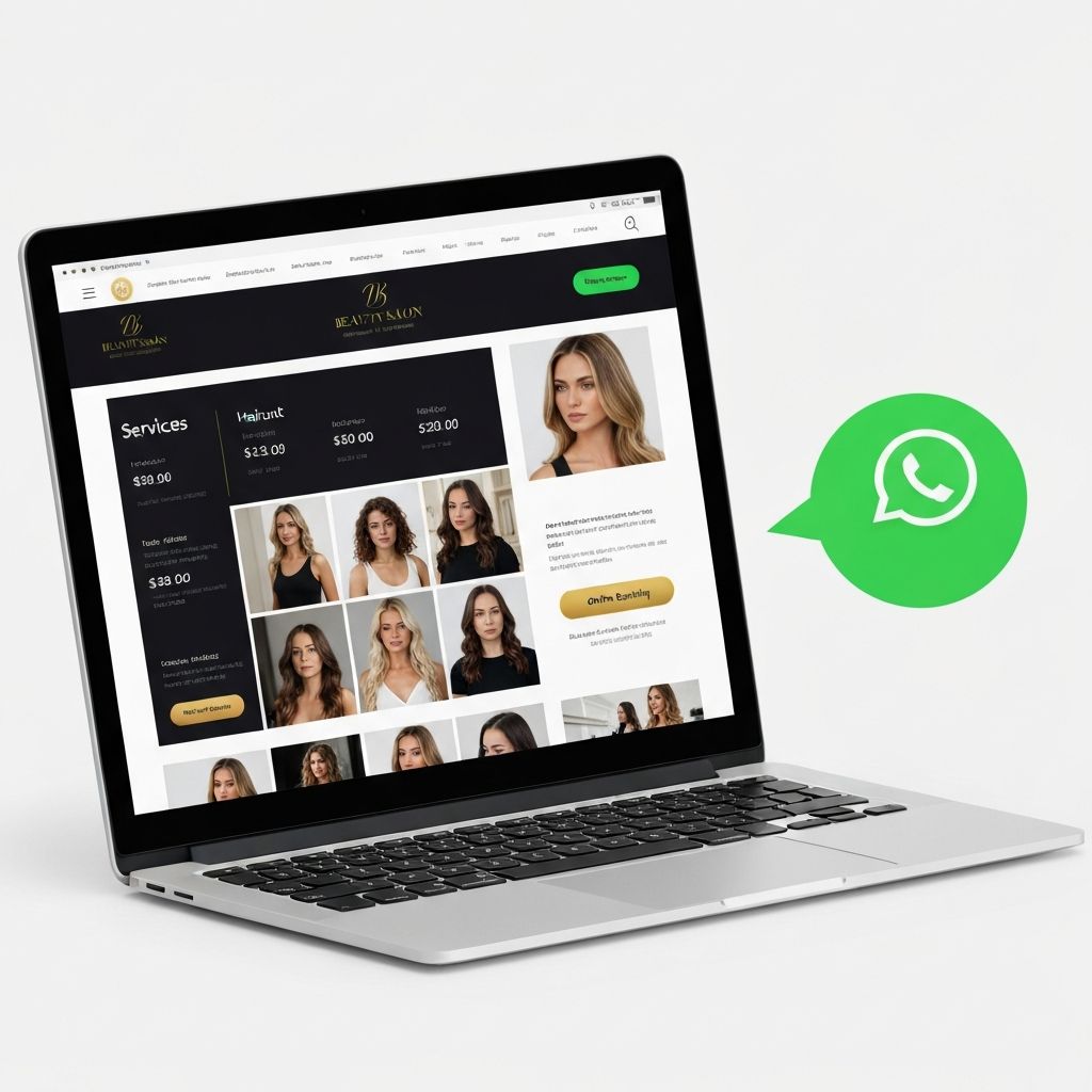 Depois — Salão de Beleza Premium